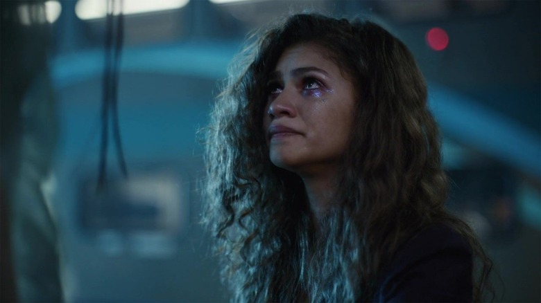 Zendaya as Rue in Euphoria