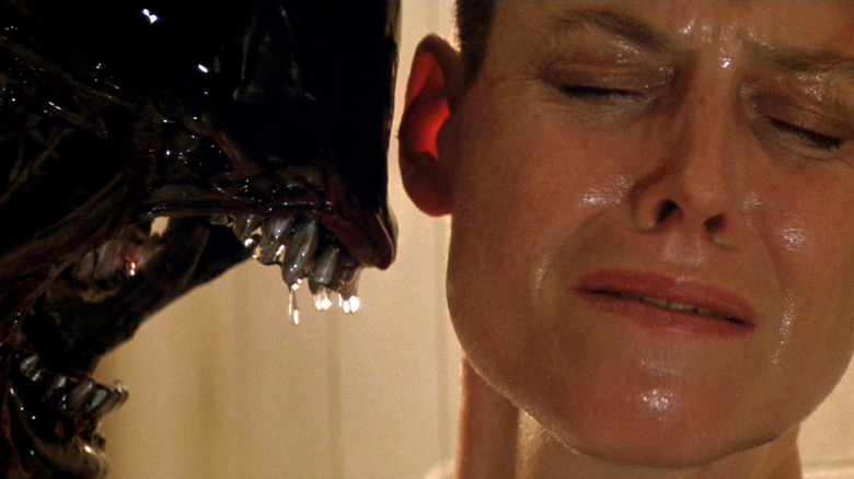 Ripley and the Xenomorph in Alien 3