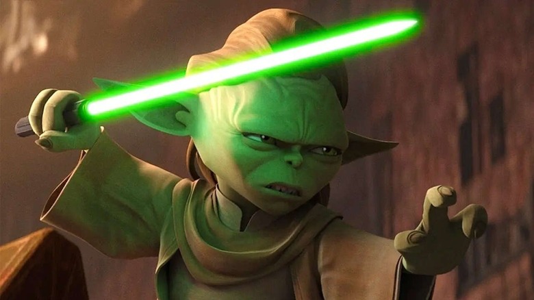 Yaddle in Tales of the Jedi