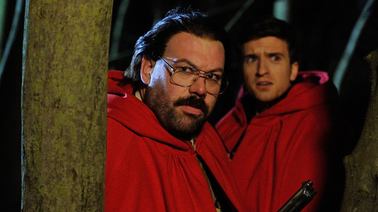 Tom Davis and DJ Greg James solves crimes in BBC Three's Murder in Successville