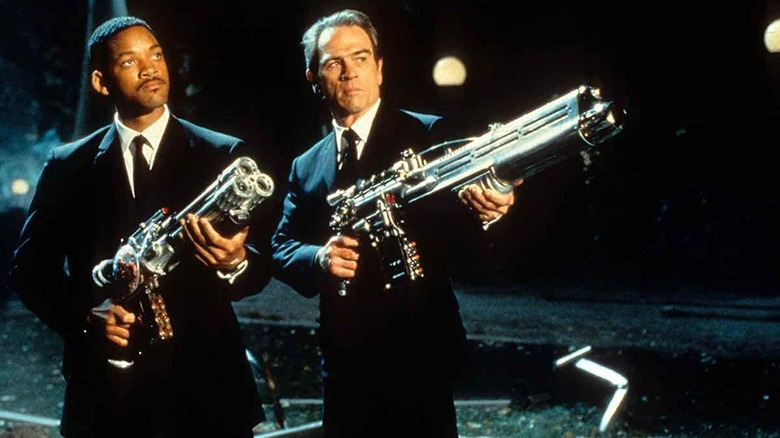 Will Smith and Tommy Lee Jones in Men in Black