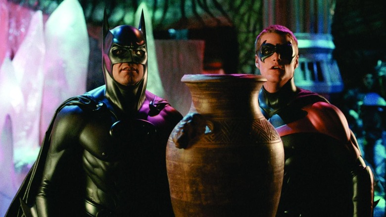 George Clooney and Chris O'Donnell in Batman & Robin