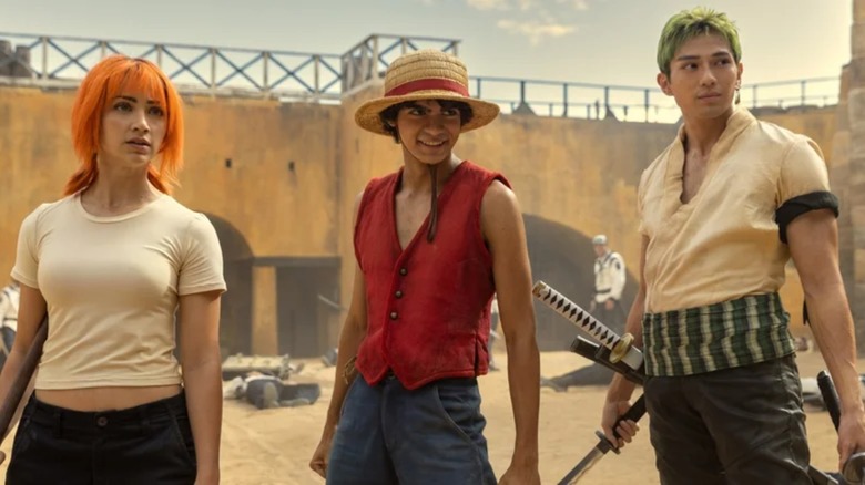 Emily Rudd, Inaki Godoy, Mackenyu, One Piece