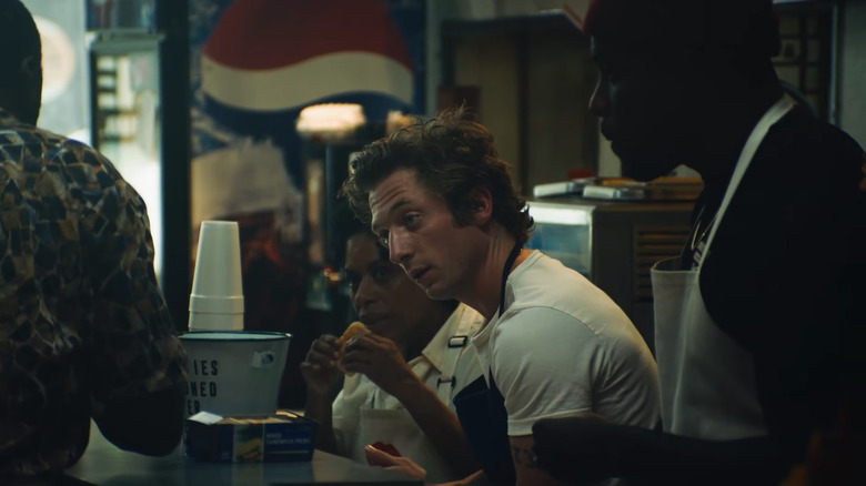 Jeremy Allen White and Lionel Boyce in The Bear