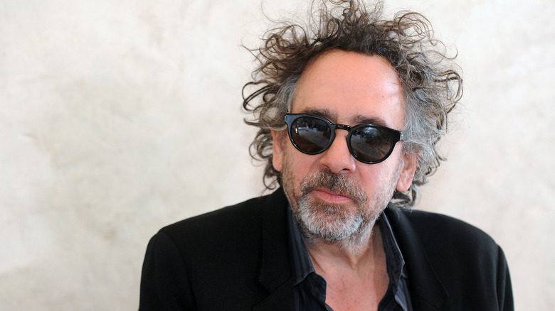 Tim Burton Wearing Sunglasses