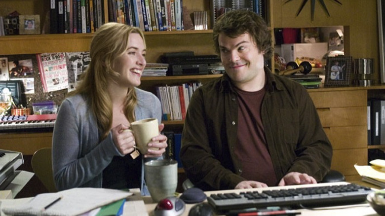 Kate Winslet and Jack Black in The Holiday