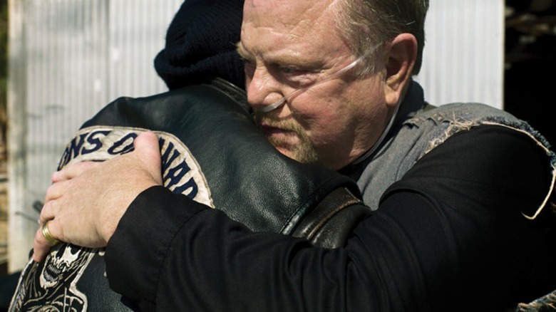 William Lucking as Piney Winston on Sons of Anarchy