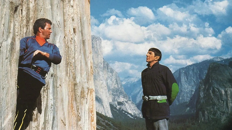 Star Trek V: The Final Frontier climb