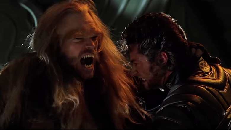 X-Men 2000 Wolverine vs Sabretooth Hugh Jackman Tyler Mane