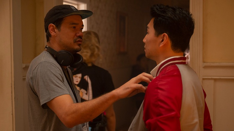 Destin Daniel Cretton, Simu Liu, Shang Chi behind the scenes