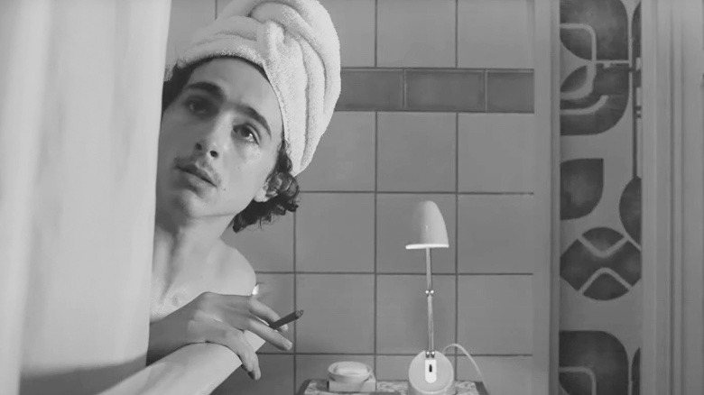 Timothee Chalamet in The French Dispatch