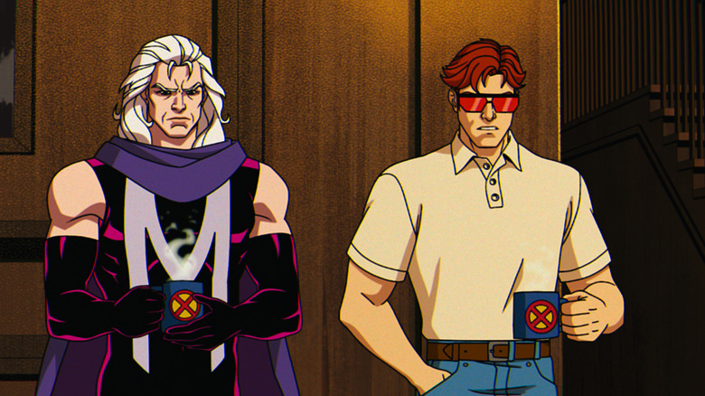 X-Men '97 Magneto and Cyclops coffee