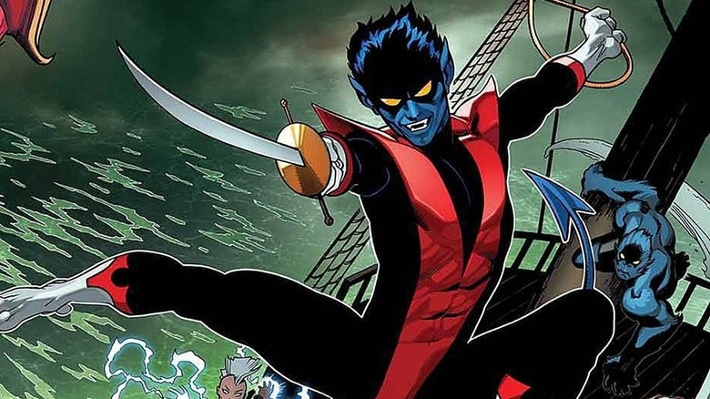 Nightcrawler com espada X-Men '97