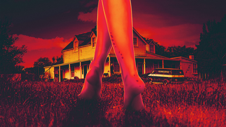X poster womans legs farmhouse