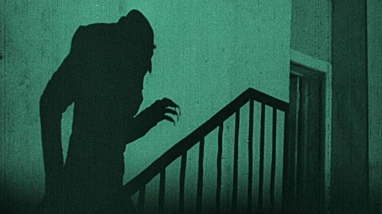 Nosferatu Count Orlok Stairs Shadow