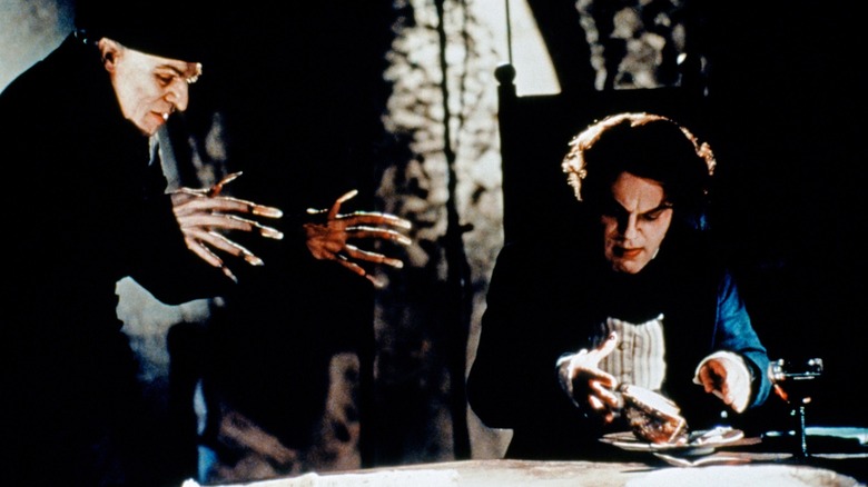 Willem Dafoe and Eddie Izzard in Shadow of the Vampire