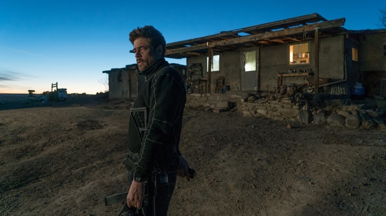 Benicio del Toro as Alejandro in Sicario: Day of the Soldado