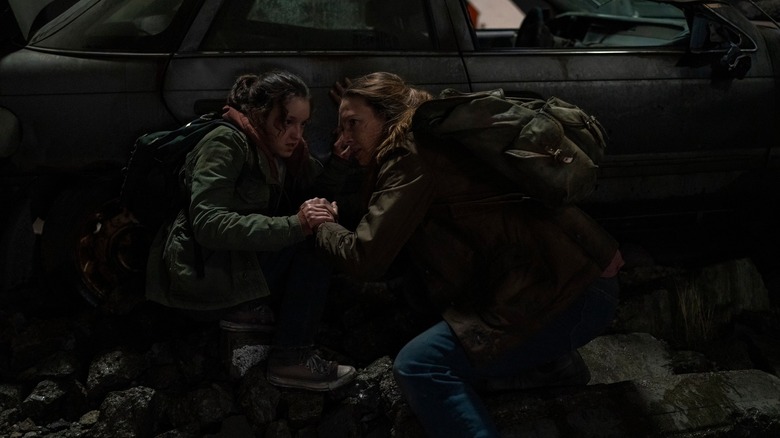 Bella Ramsey and Anna Torv in The Last of Us