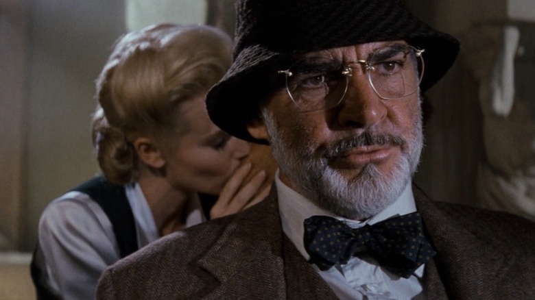 Indiana Jones Last Crusade Sean Connery Henry Kiss