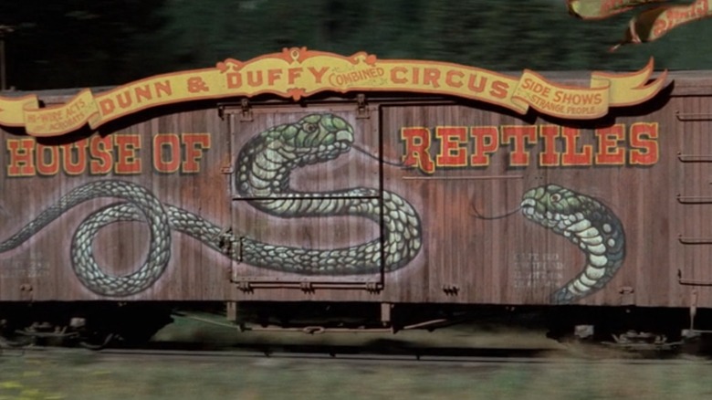 Indiana Jones Last Crusade Circus Train House Reptiles