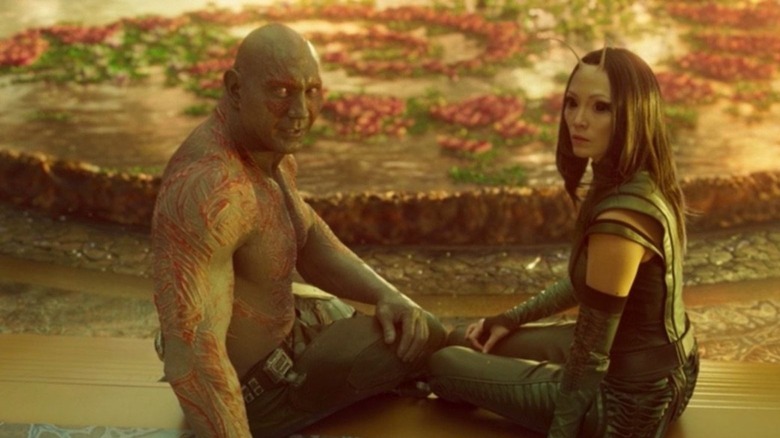 Dave Bautista as Drax the Destroyer in Guardians of the Galaxy Vol. 2