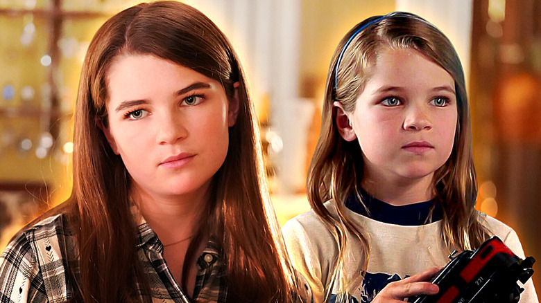 Young Sheldon, Missy Cooper in season 7 and season 1