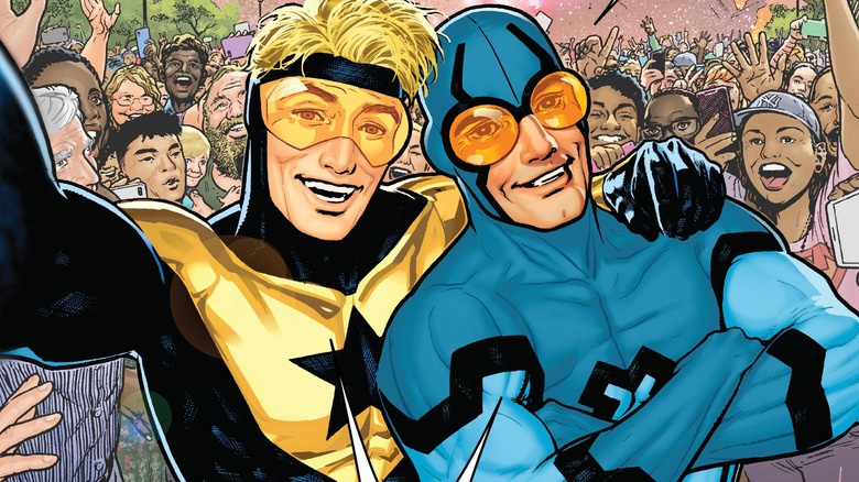 Booster Gold and Blue Beetle