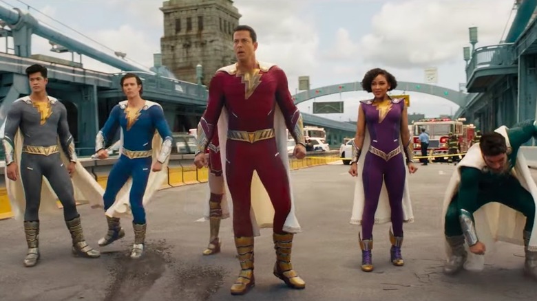 The Shazam family in Shazam! Fury of the Gods