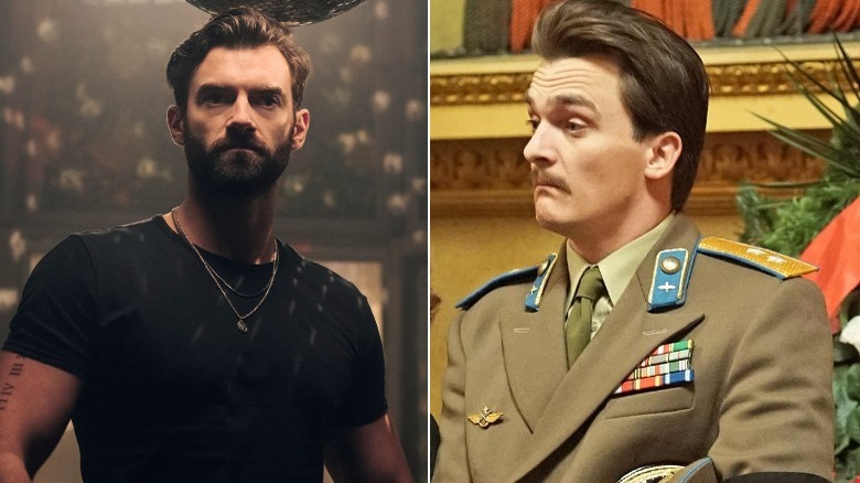 Stuart Martin in "Army of Thieves" and Rupert Friend in "The Death of Stalin"