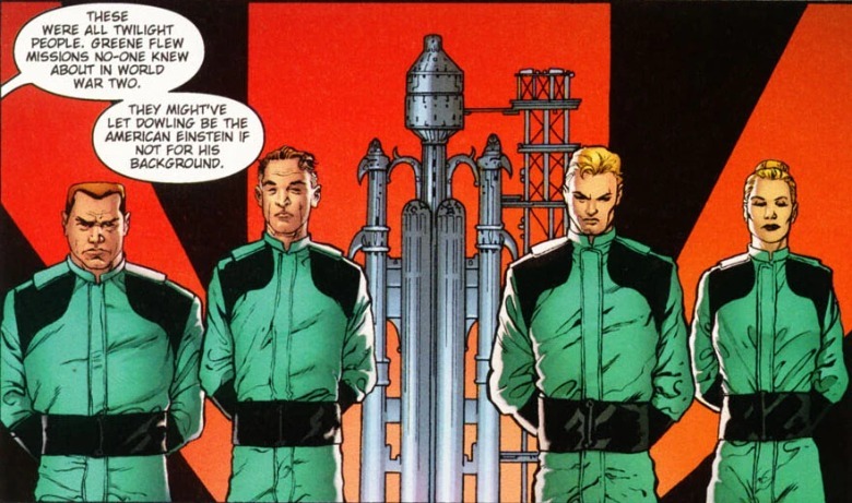 Planetary The Four Fantastic Four parody John Cassaday art