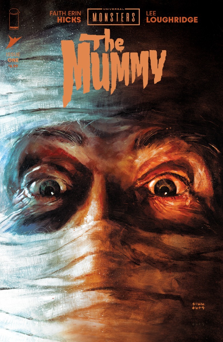 The Mummy #1 cover Martin Simmonds