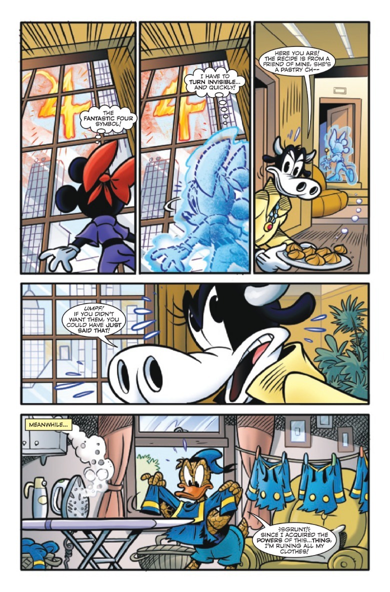 Mickey Mouse and Friends Fantastic Four page 3