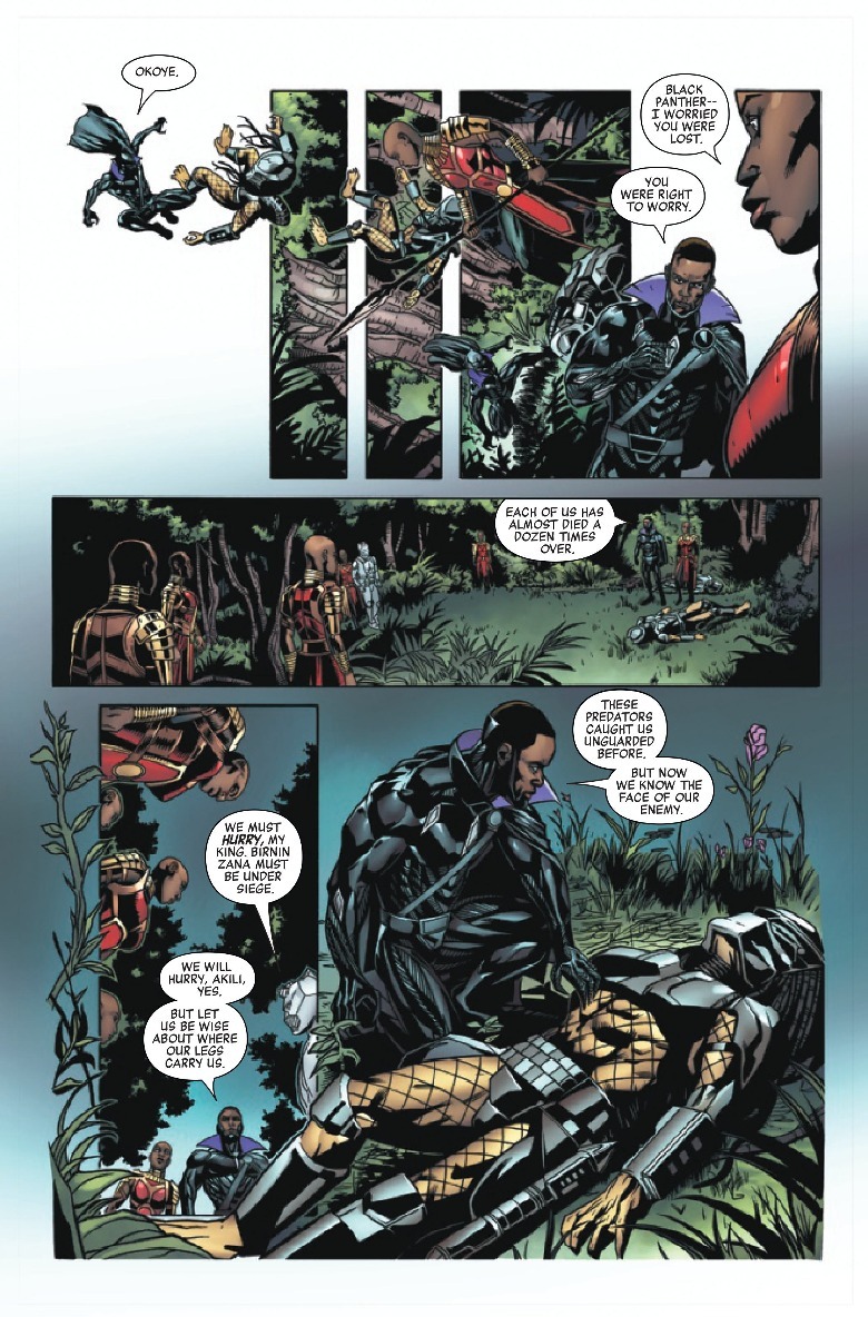 Predator vs Black Panther Marvel Comics