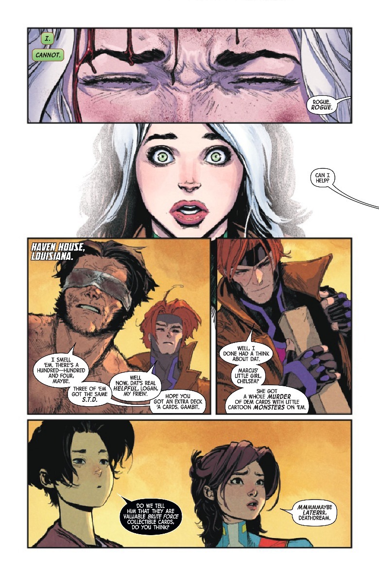 Unxanny X-Men #5 Rogue Gambit Wolverine