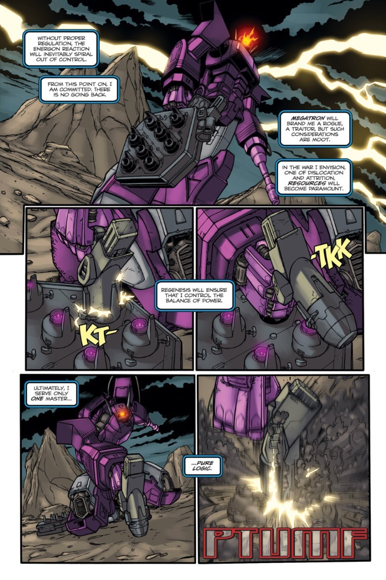 Transformers Spotlight: programa Shockwave Regenesis Energon na Terra pré-histórica