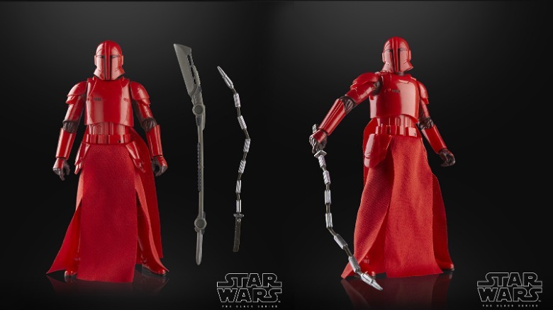 Star Wars Black Series action figure of Praetorian Guard from The Mandalorian season 3