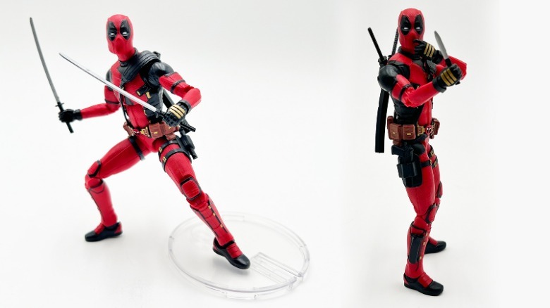 Figura de ação Marvel Legends Deadpool e Wolverine Wade Wilson