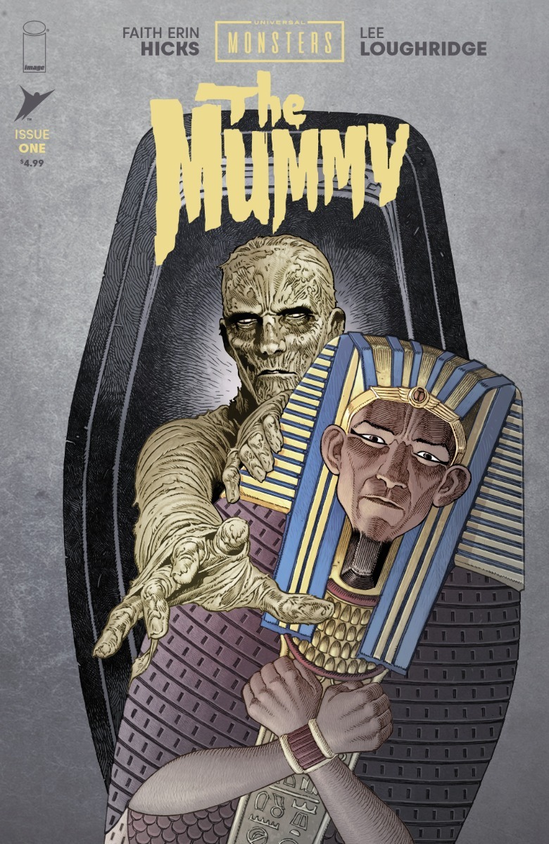 The Mummy #1 cover by Gabriel Rodriguez