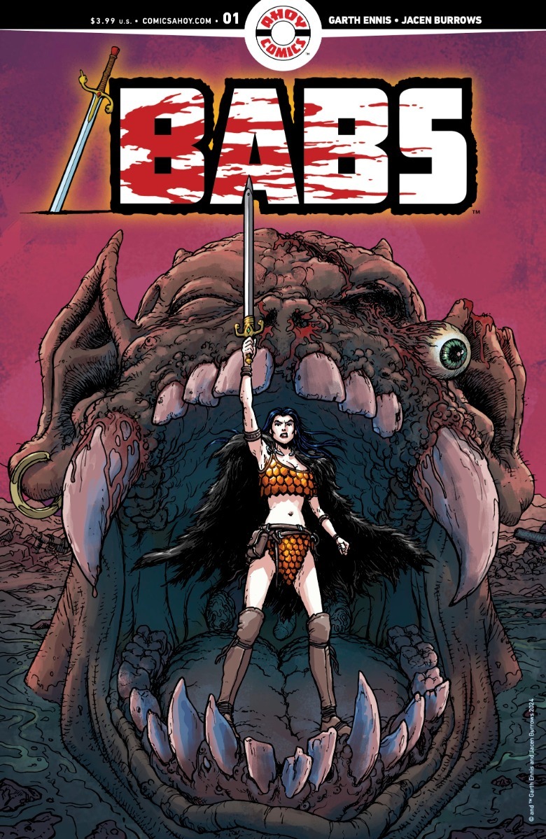 Capa nº 1 da Babs, Garth Ennis Chris Burnham