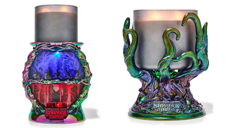 Pedestais de velas Stranger Things Bath & Body Works