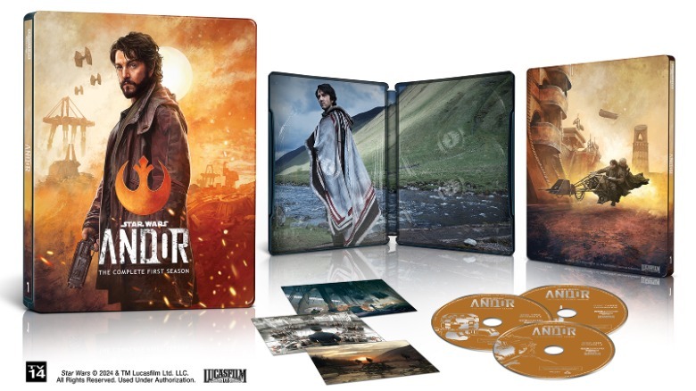 Andor Steelbook 4K e Blu-ray