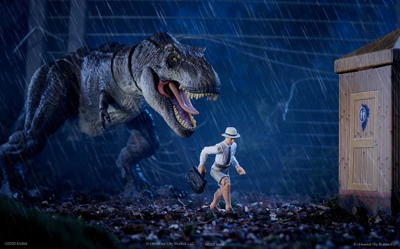 Mattel Reveals The Best Jurassic Park Collectible The Lawyer On The Toilet 