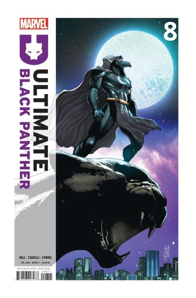 Ultimate Black Panther #8 capa da Marvel Comics