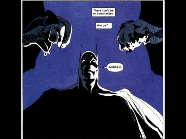 Batman: The Long Halloween Commissioner Gordon Batman Harvey Dent pact
