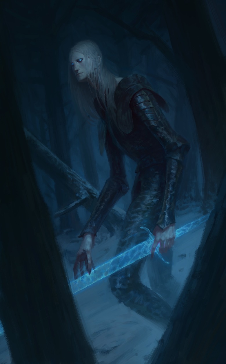 Arte de White Walker de Manuel Castañón