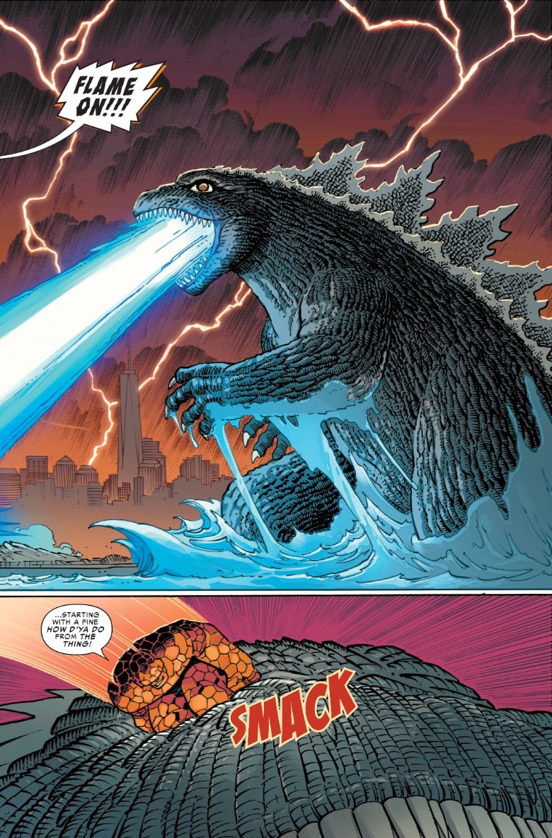 Godzilla vs Fantastic Four Page 3