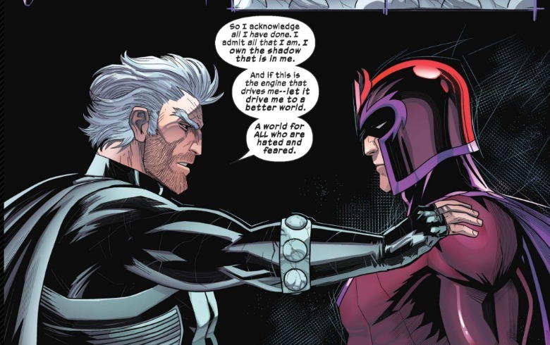 Good Magneto and Evil Magneto become one