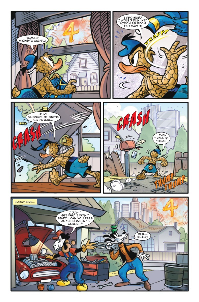 Mickey Mouse and Friends Fantastic Four Page 4