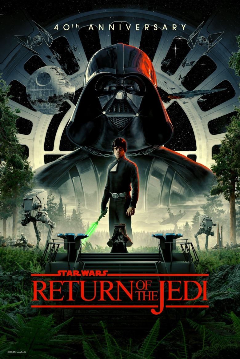 Buy Matt Ferguson's Return Of The Jedi 40th Anniversary Poster In Honor