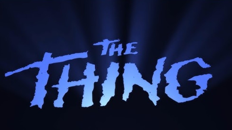 John Carpenter's The Thing 1982 title card